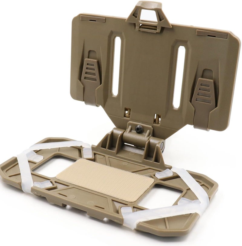 LThyzszb Tactical Plate Carrier Phone Mount Vest Phone Holder, Universal Phone Chest Mount for Screen Size 4.7"-6.7" - Image 1